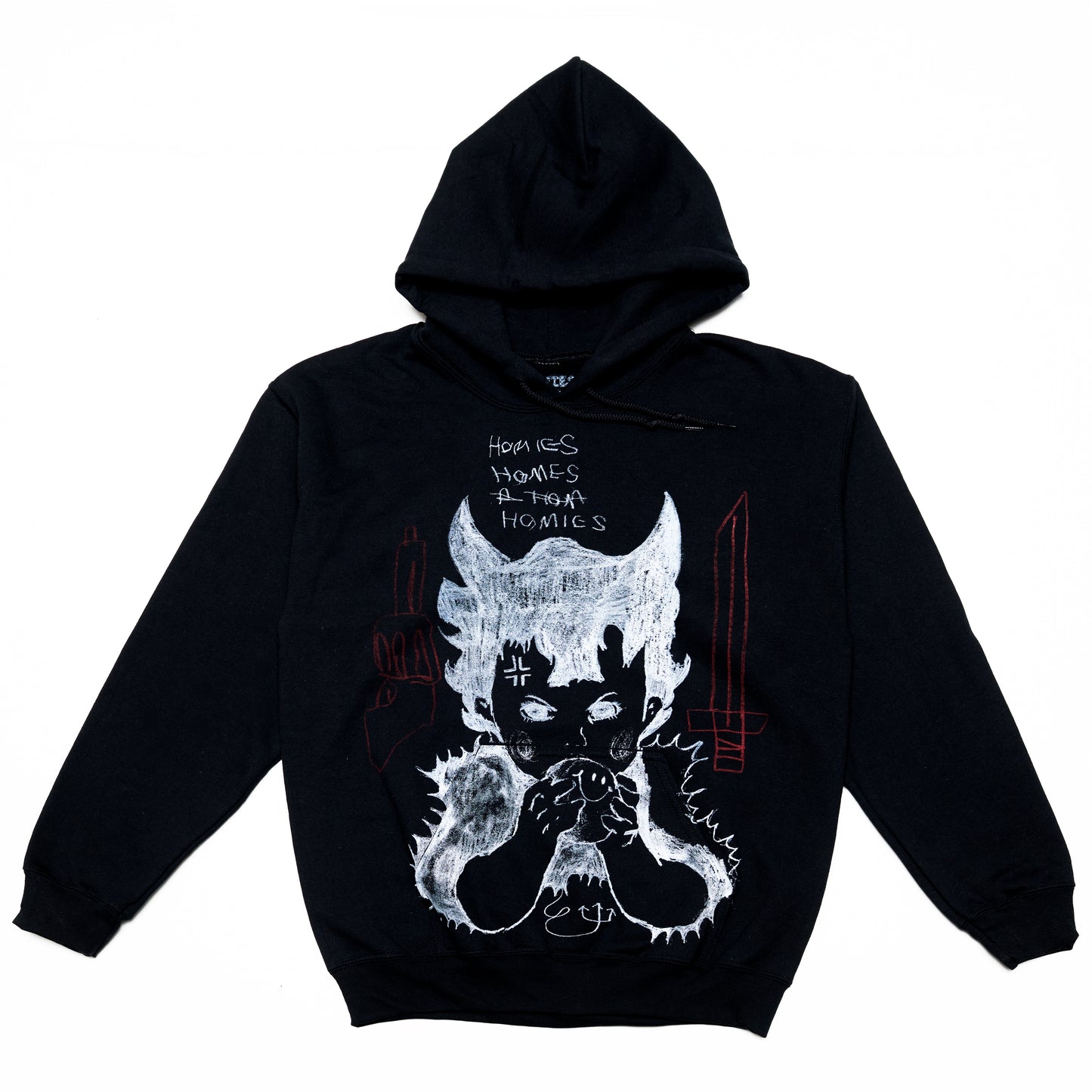 devil baby hoodie